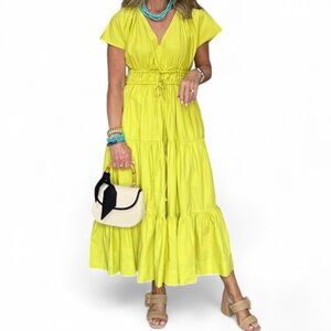 Free Assembly NWT Tiered 100% cotton Dress